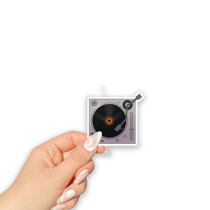 DJ Decks Decal Sticker