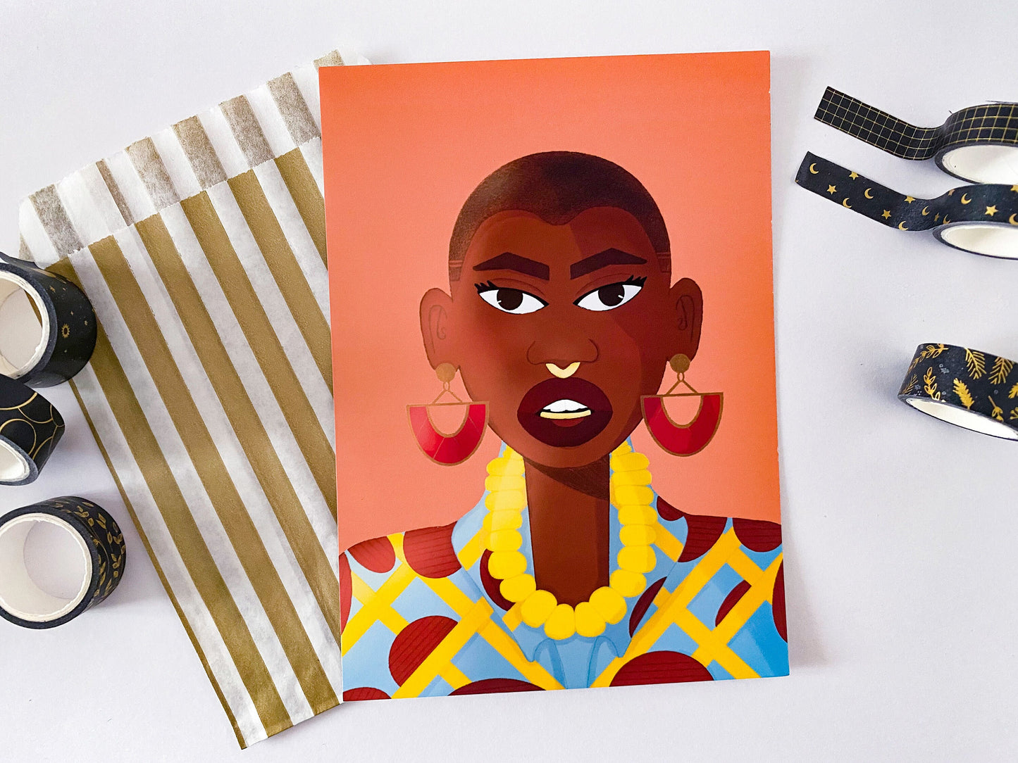 Afro Punk Art Print