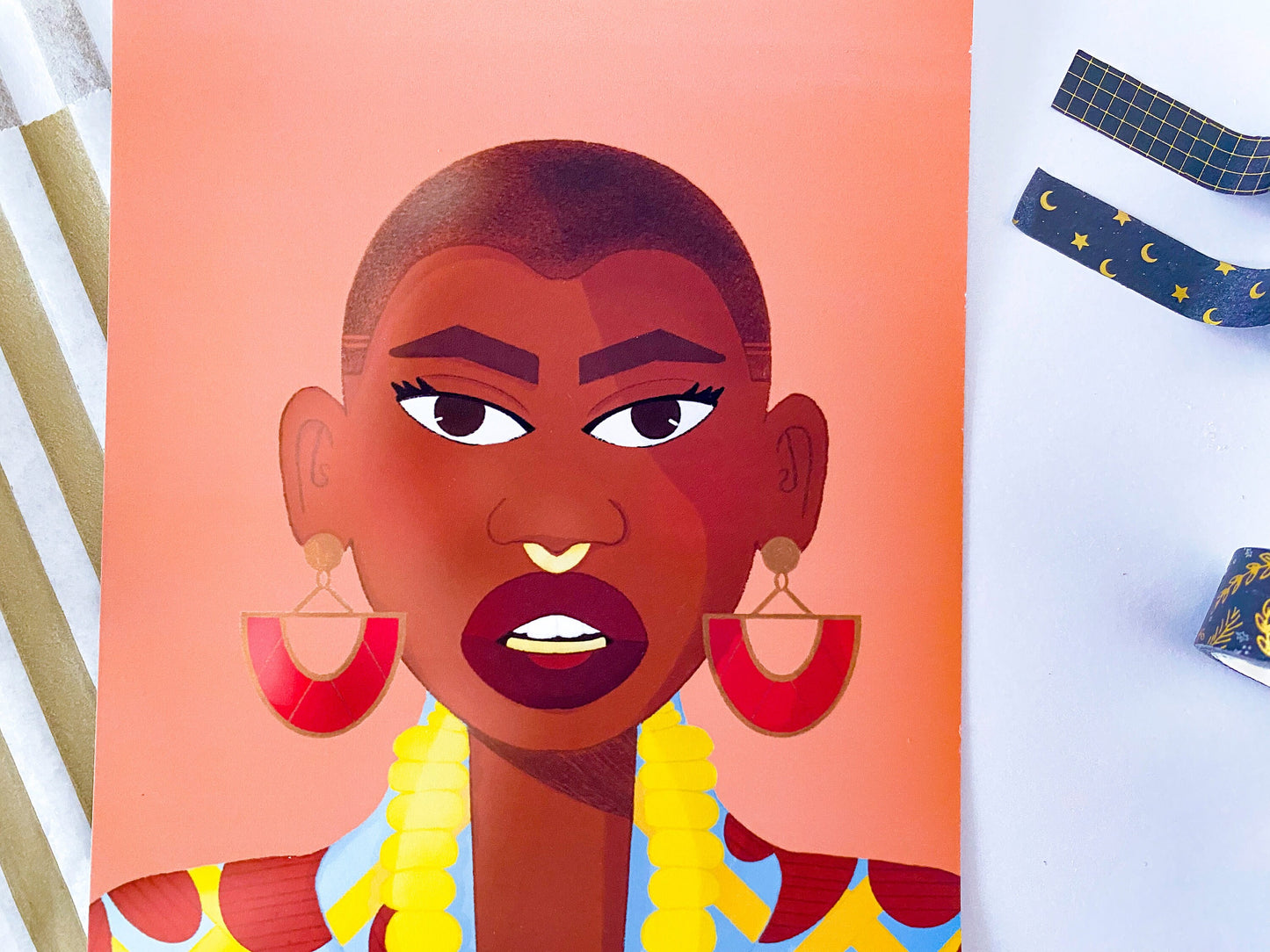 Afro Punk Art Print
