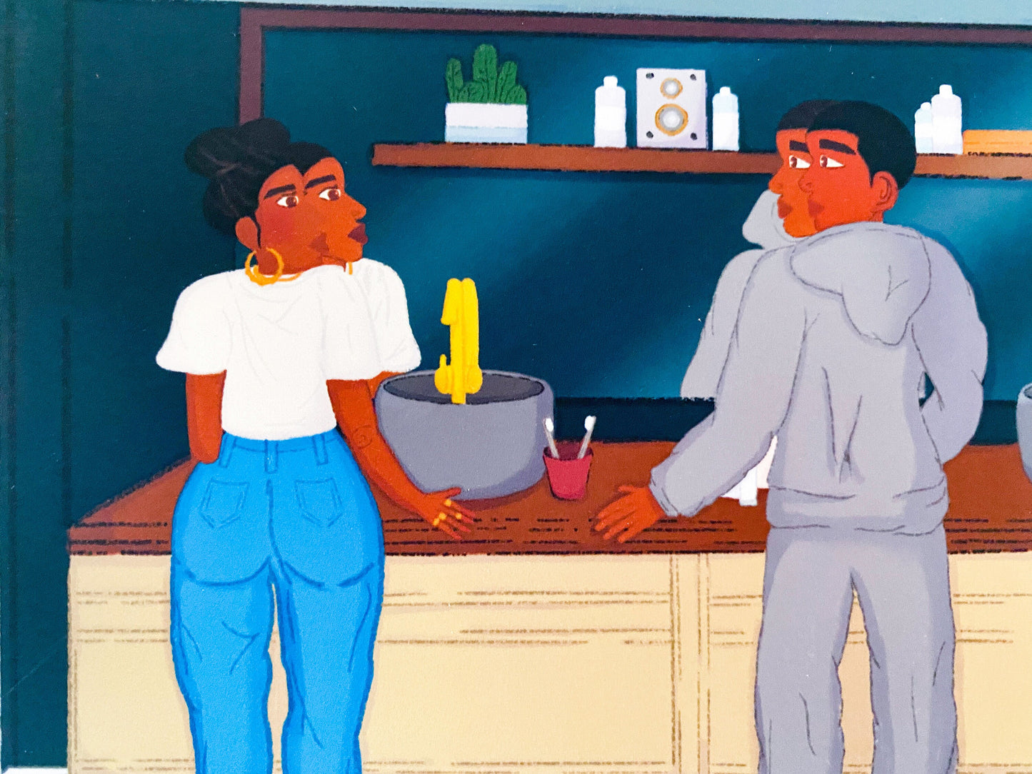 I Feel For You Art Print