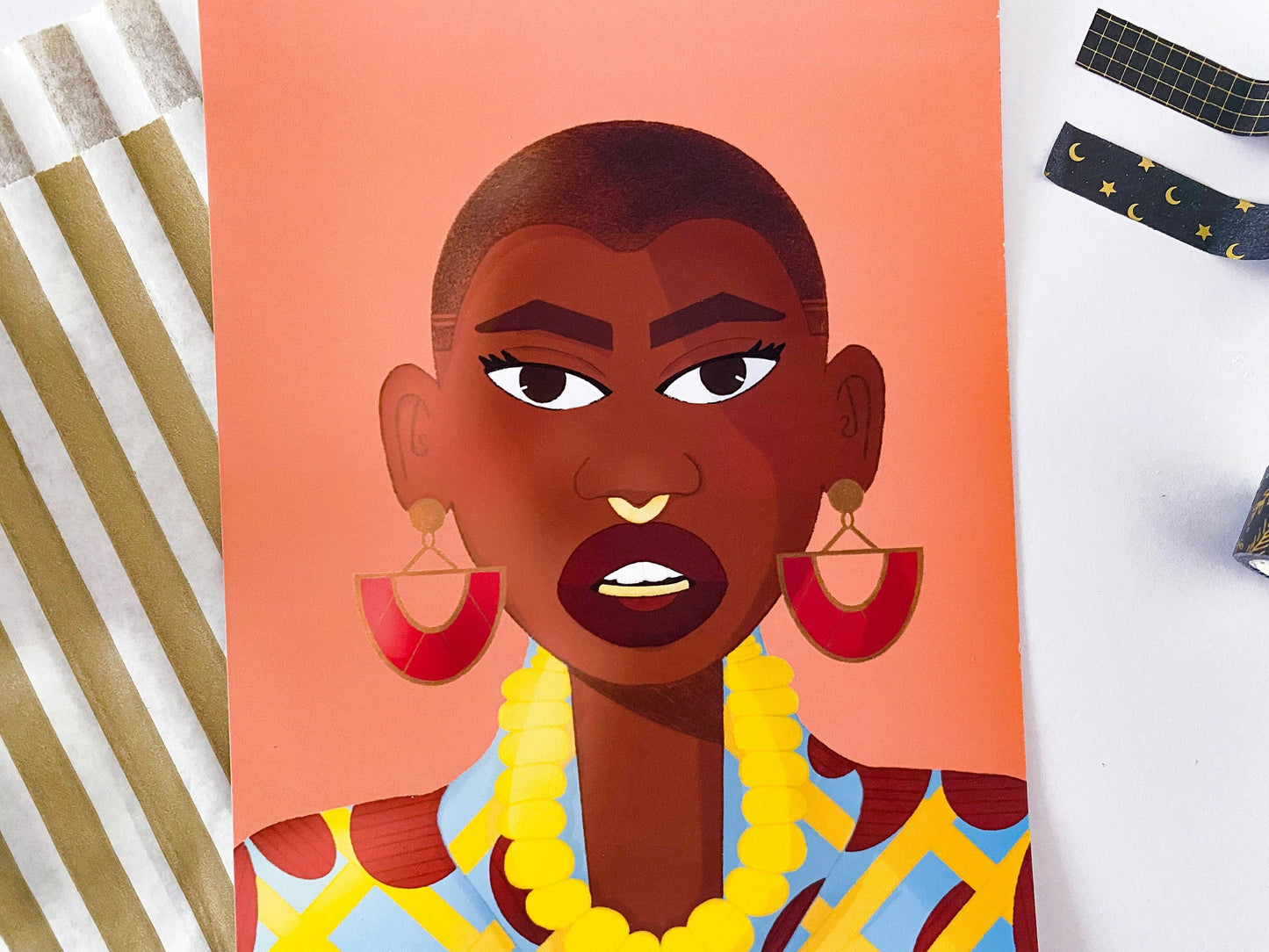 Afro Punk Art Print
