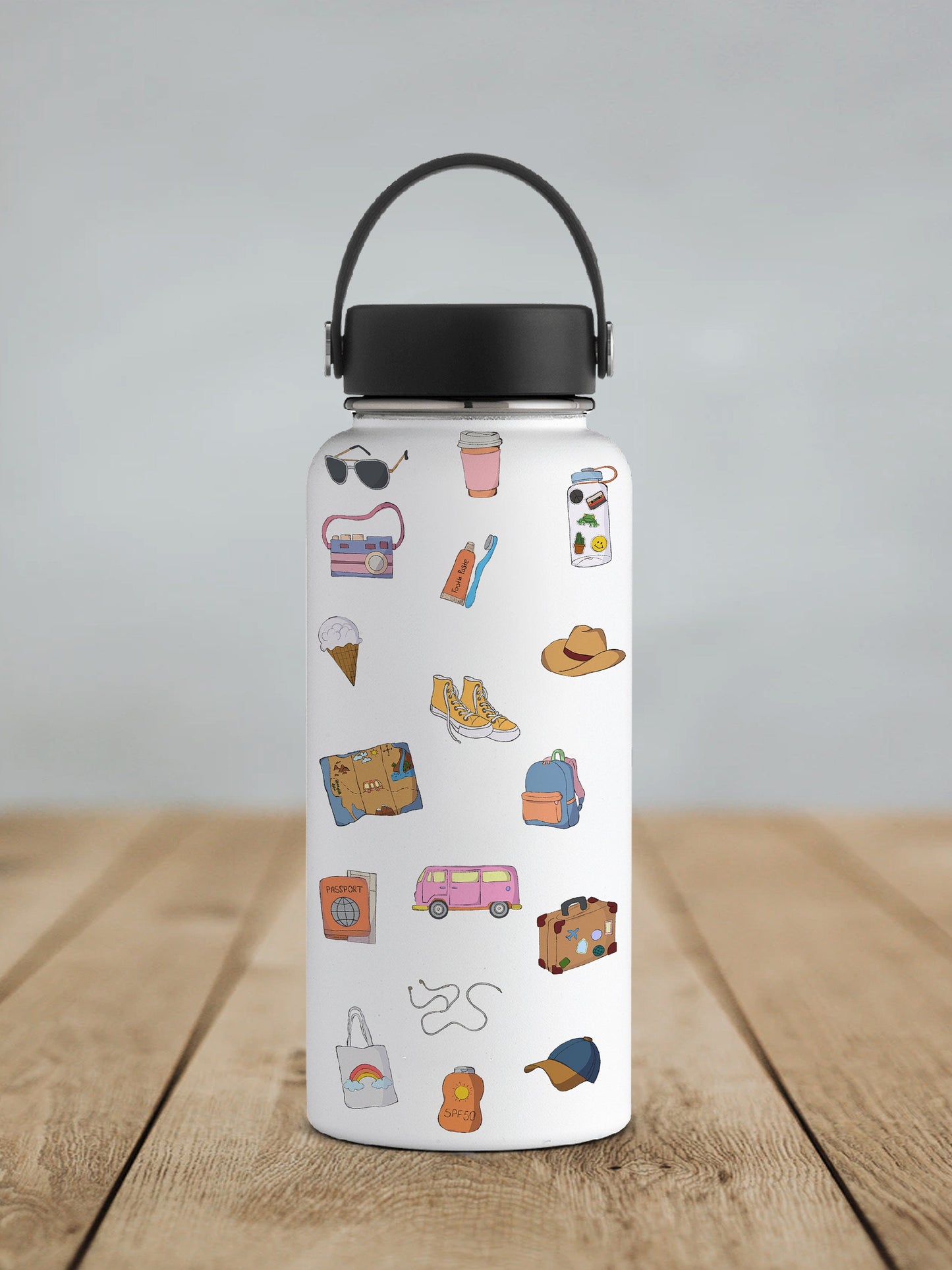 Travel Lovers Sticker Sheet