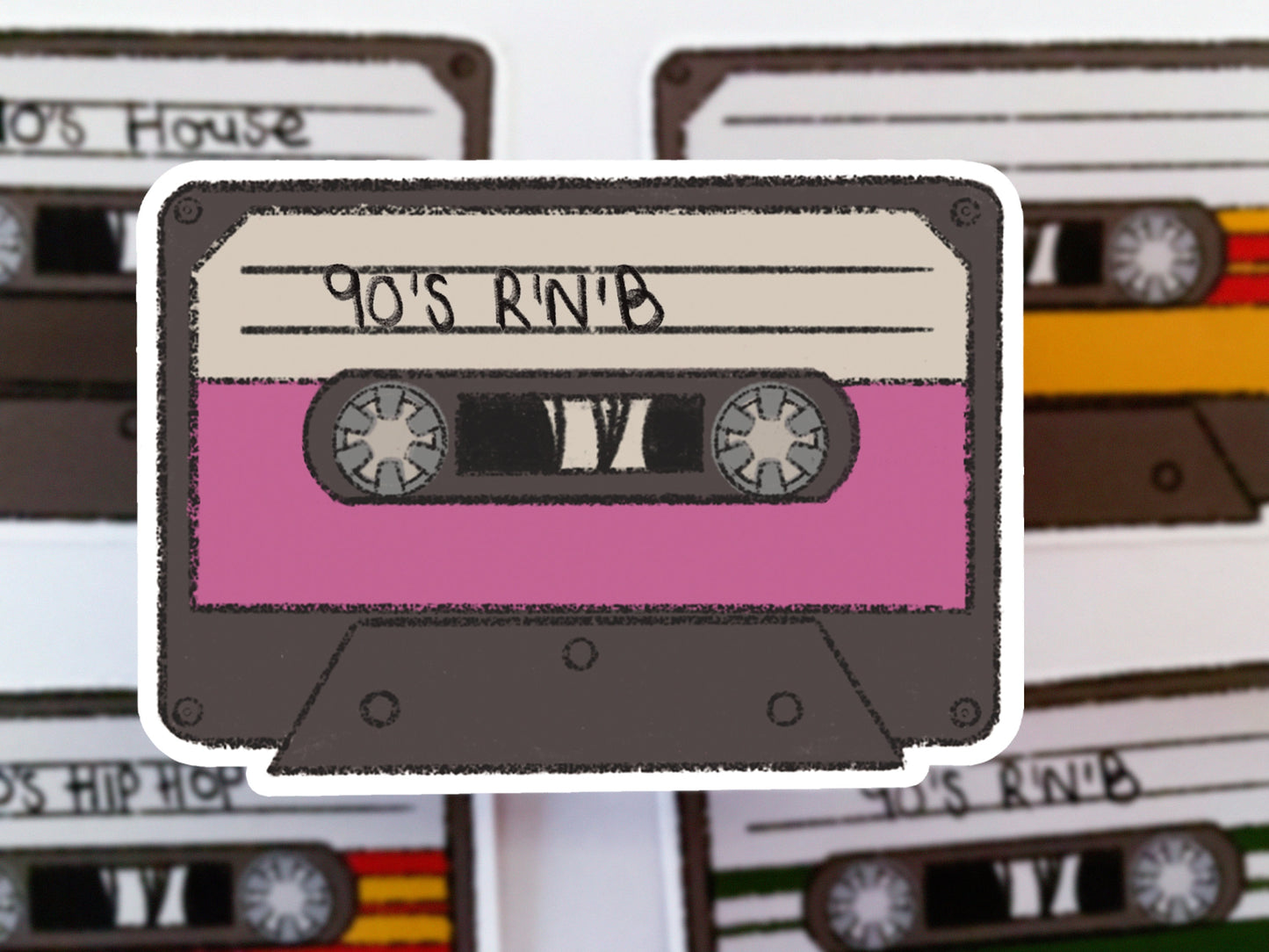 Mix Tapes Sticker Sheet