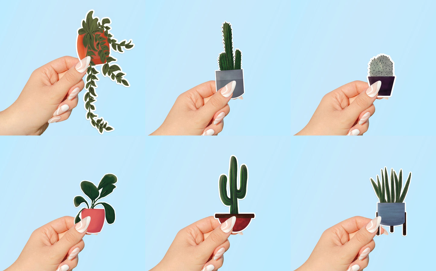 Plant Stickers Die Cut Sticker
