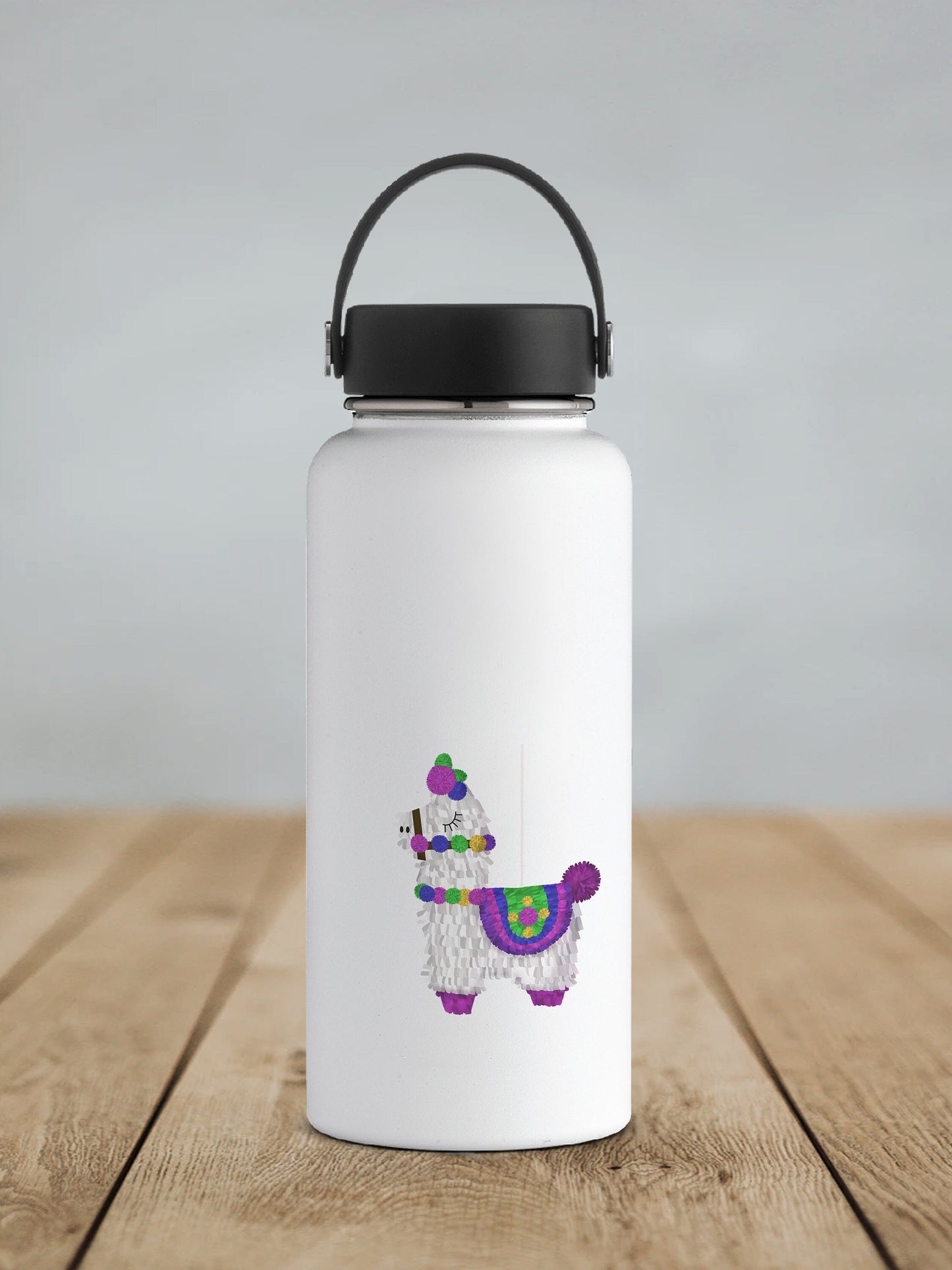 Lama Piñata Die Cut Sticker