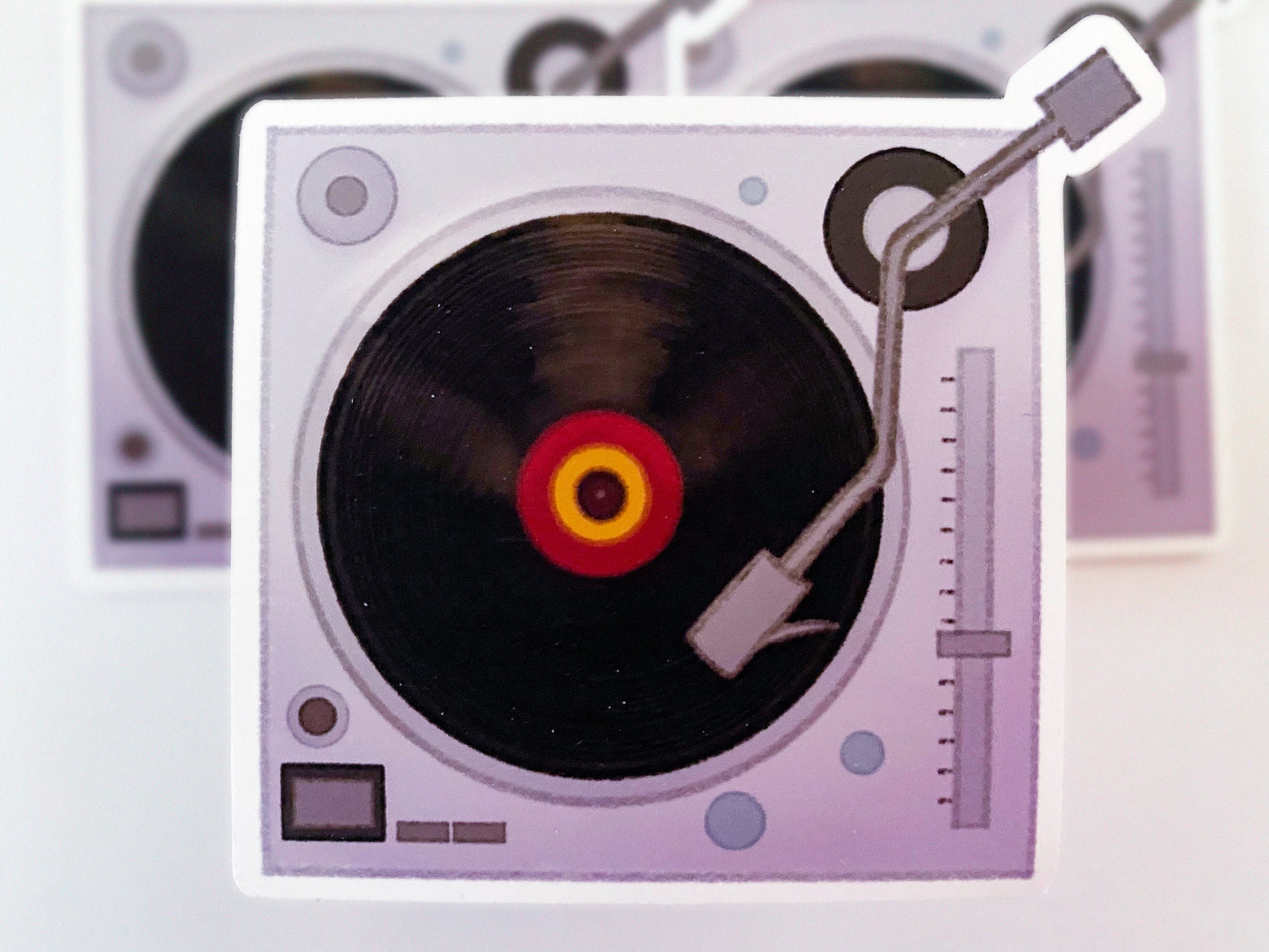 DJ Decks Decal Sticker