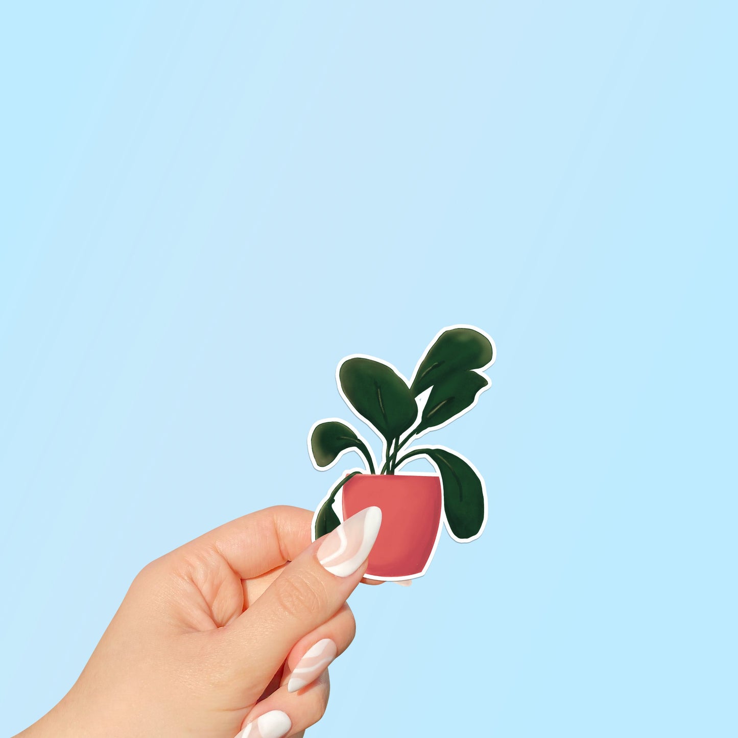 Plant Stickers Die Cut Sticker