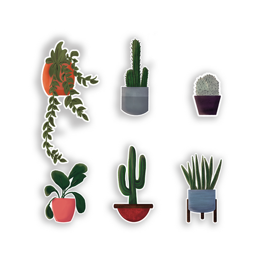 Plant Stickers Die Cut Sticker